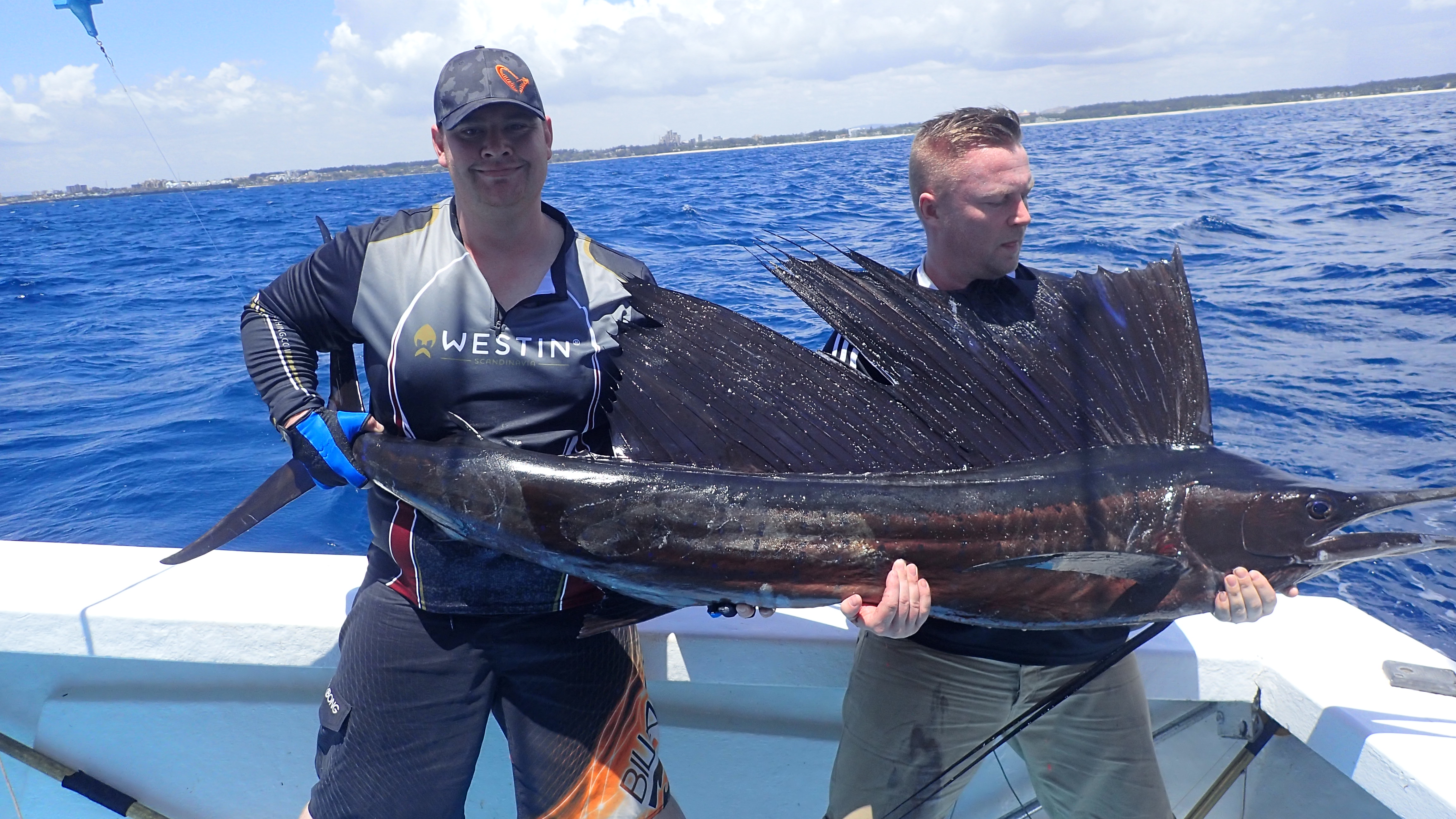 En fin Sailfish på små 26 Kg.